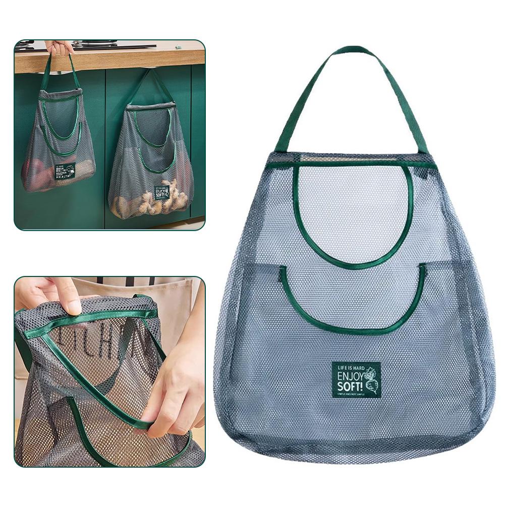 Reusable Produce Bag - Yeniden Kullanılabilir Saklama Torbaları Mutfak Asılı