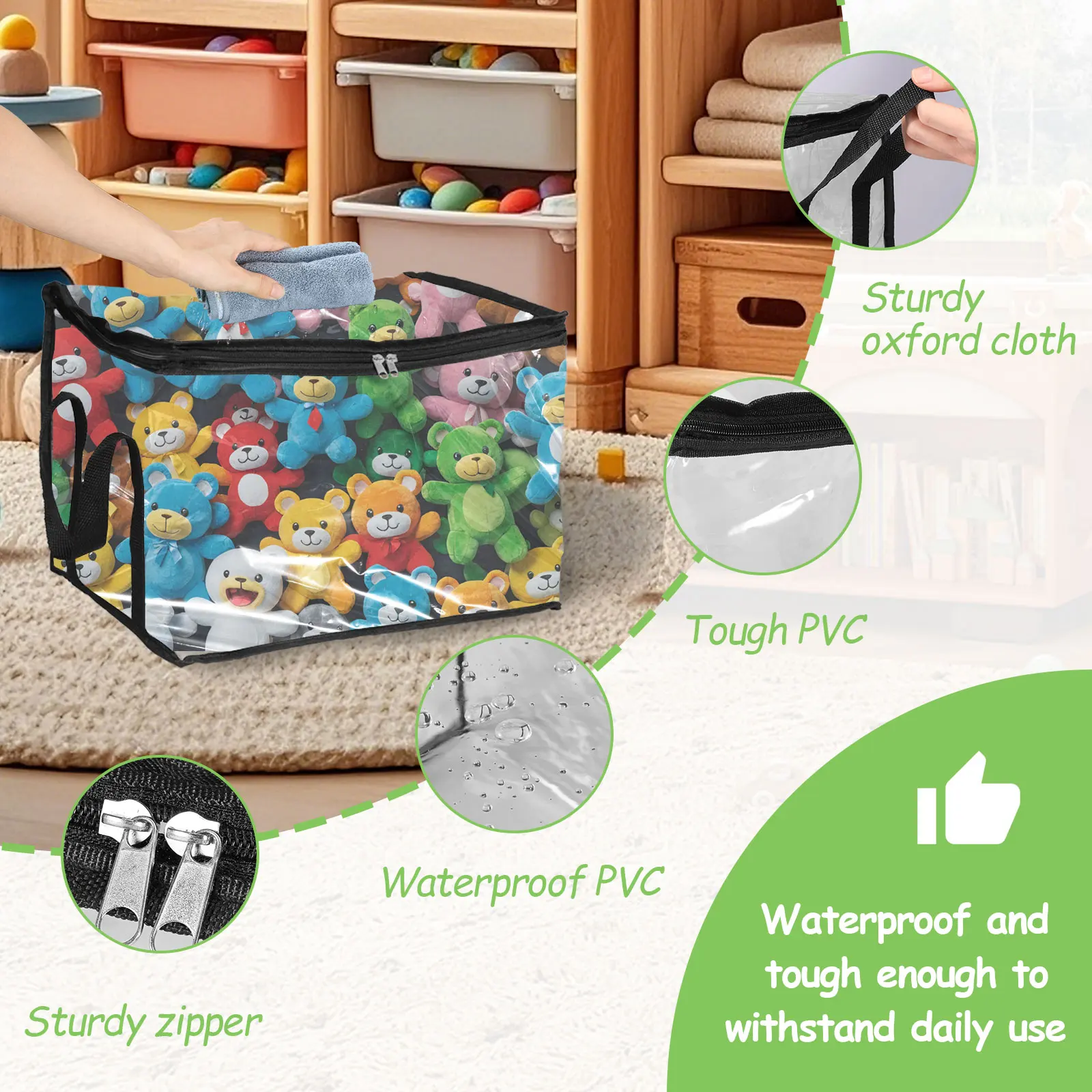 Şeffaf Oyuncak Saklama Çantası - Reusable Produce Bag incelemesi ve fiyatı